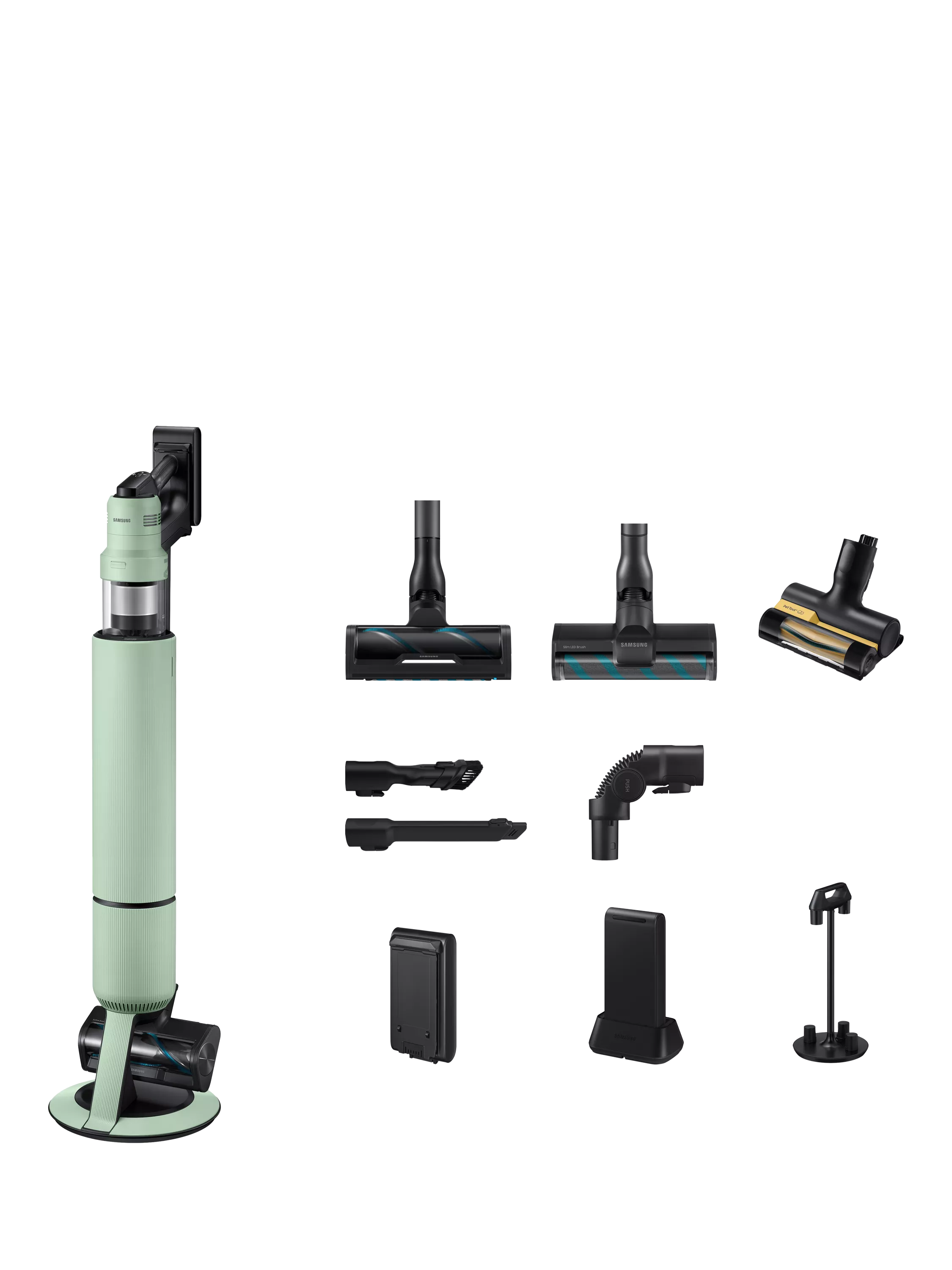 Samsung Bespoke Jet AI Ultra cordless vacuum Satin Mint (British brand)