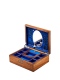 WOLF ballet walnut musical jewellery box, imported from the UK
