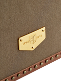 WOLF Ida trunk jewellery box khaki, imported from the UK