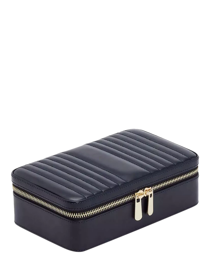 WOLF Maria leather zipped jewel case medium, UK version