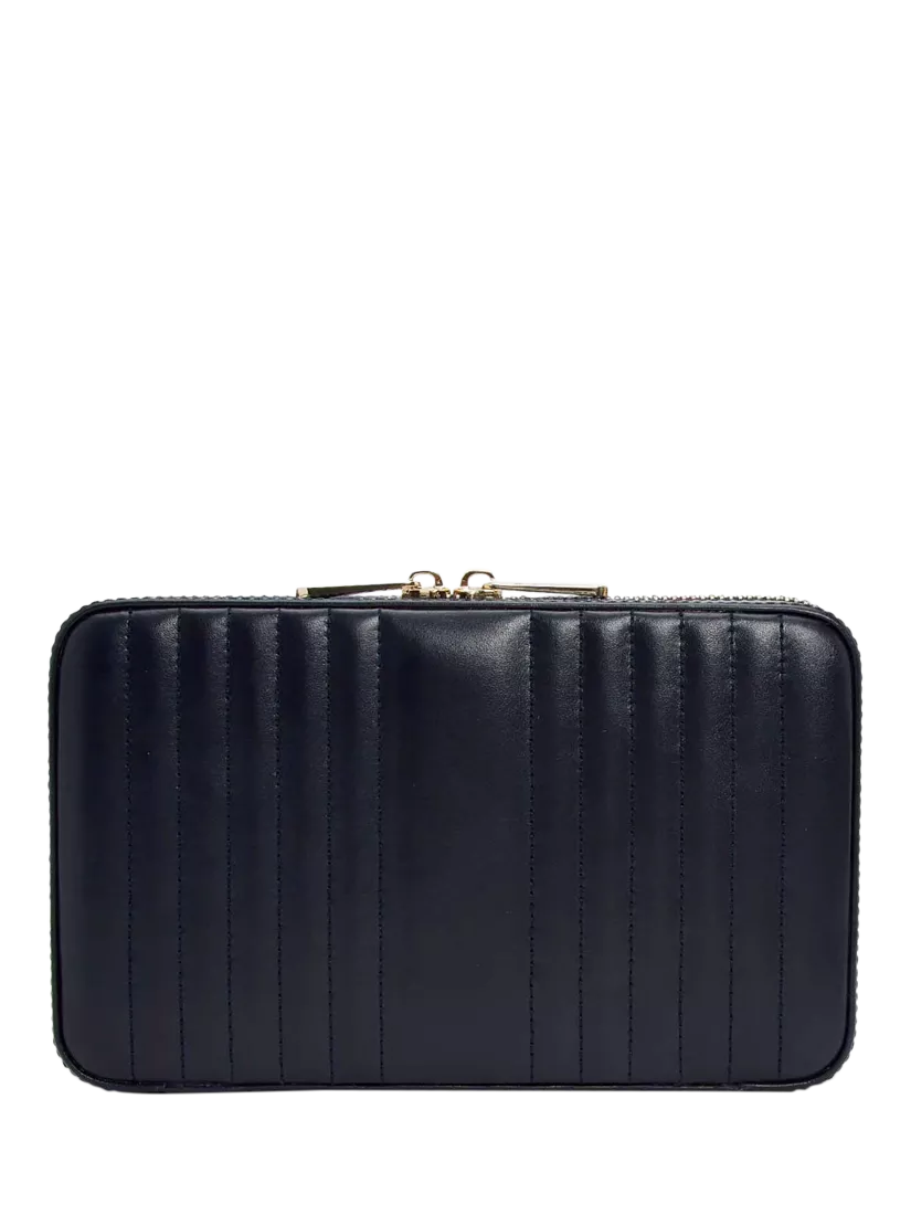 WOLF Maria leather zipped jewel case medium, UK version