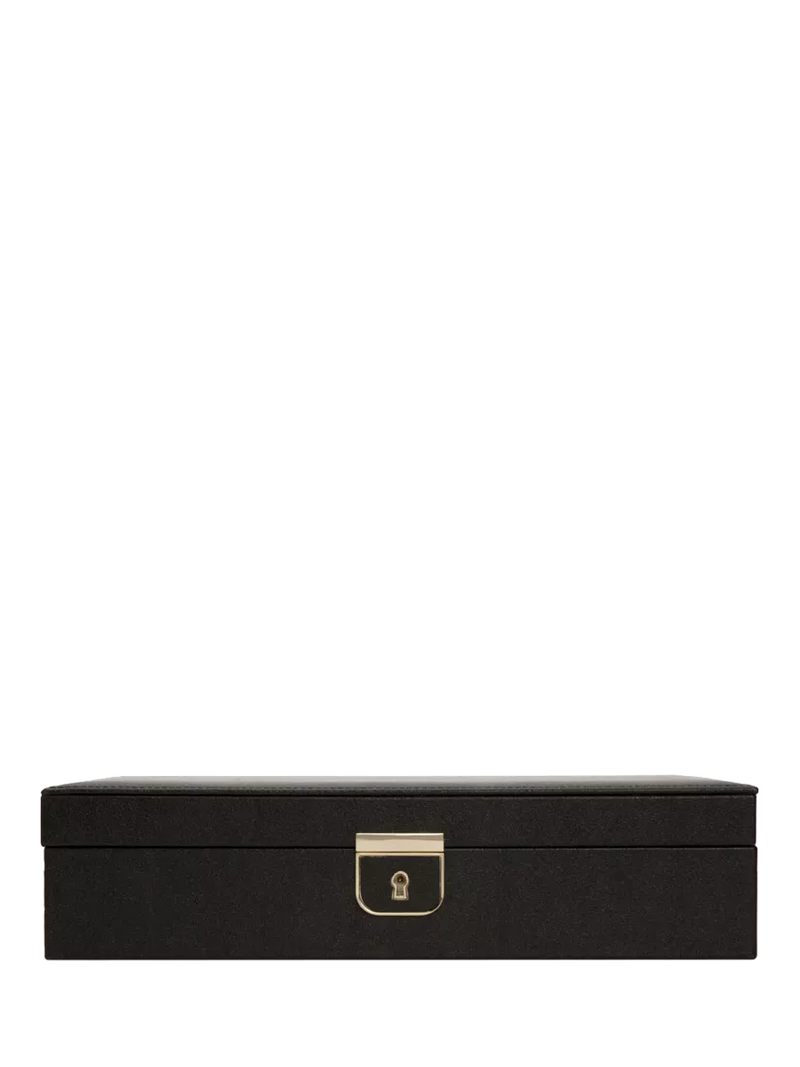 WOLF Palermo medium leather jewellery box (British brand)