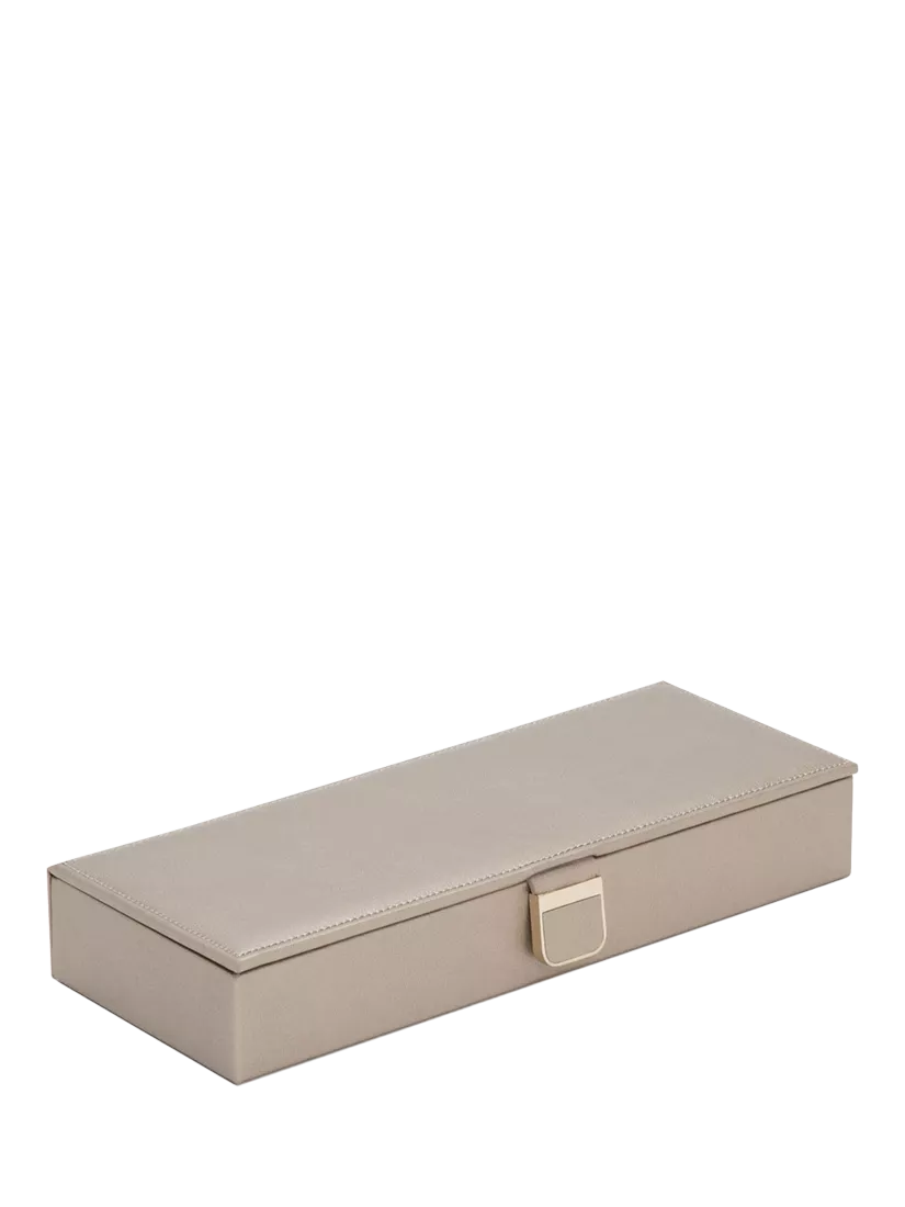 WOLF Palermo leather safety deposit box medium, UK version