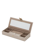 WOLF Palermo leather safety deposit box medium, UK version