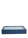 WOLF Sophia Leather Jewellery Box with Window