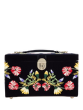 WOLF Zoe Velvet Jewellery Box Medium