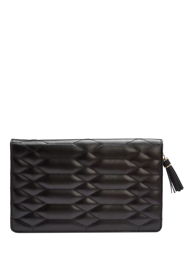 WOLF Caroline large leather jewellery portfolio - British product