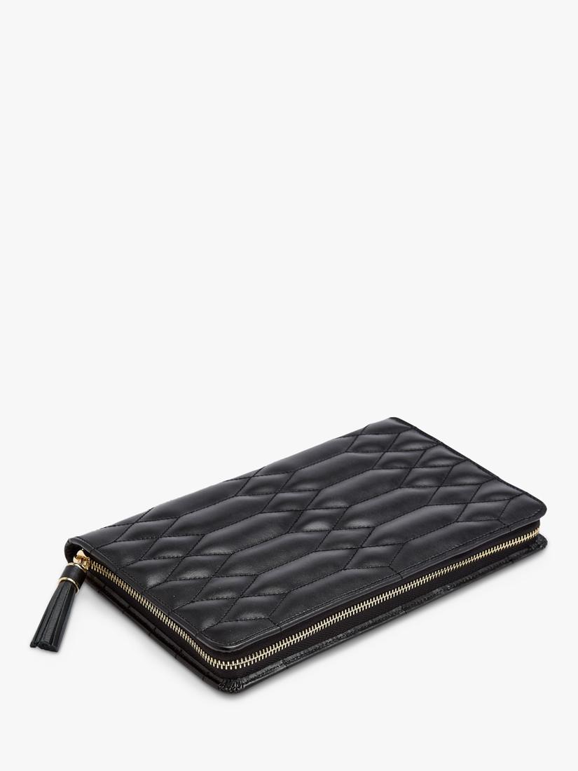 WOLF Caroline large leather jewellery portfolio - British product