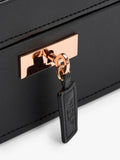 WOLF Axis vegan leather 10 piece watch box - British product