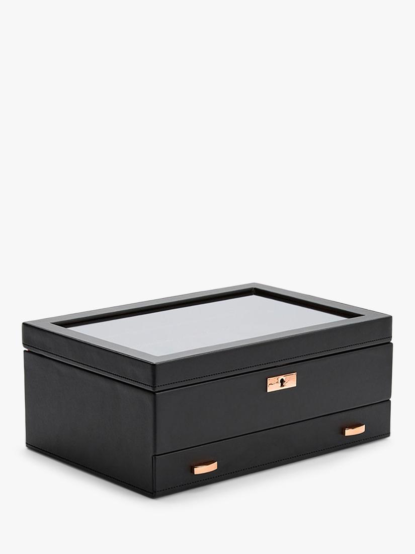 WOLF Axis watch box 10 piece copper vegan leather (British brand)