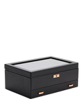 WOLF Axis watch box 10 piece copper vegan leather (British brand)