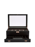 WOLF Axis watch box 10 piece copper vegan leather (British brand)