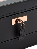 WOLF Axis watch box 10 piece copper vegan leather (British brand)