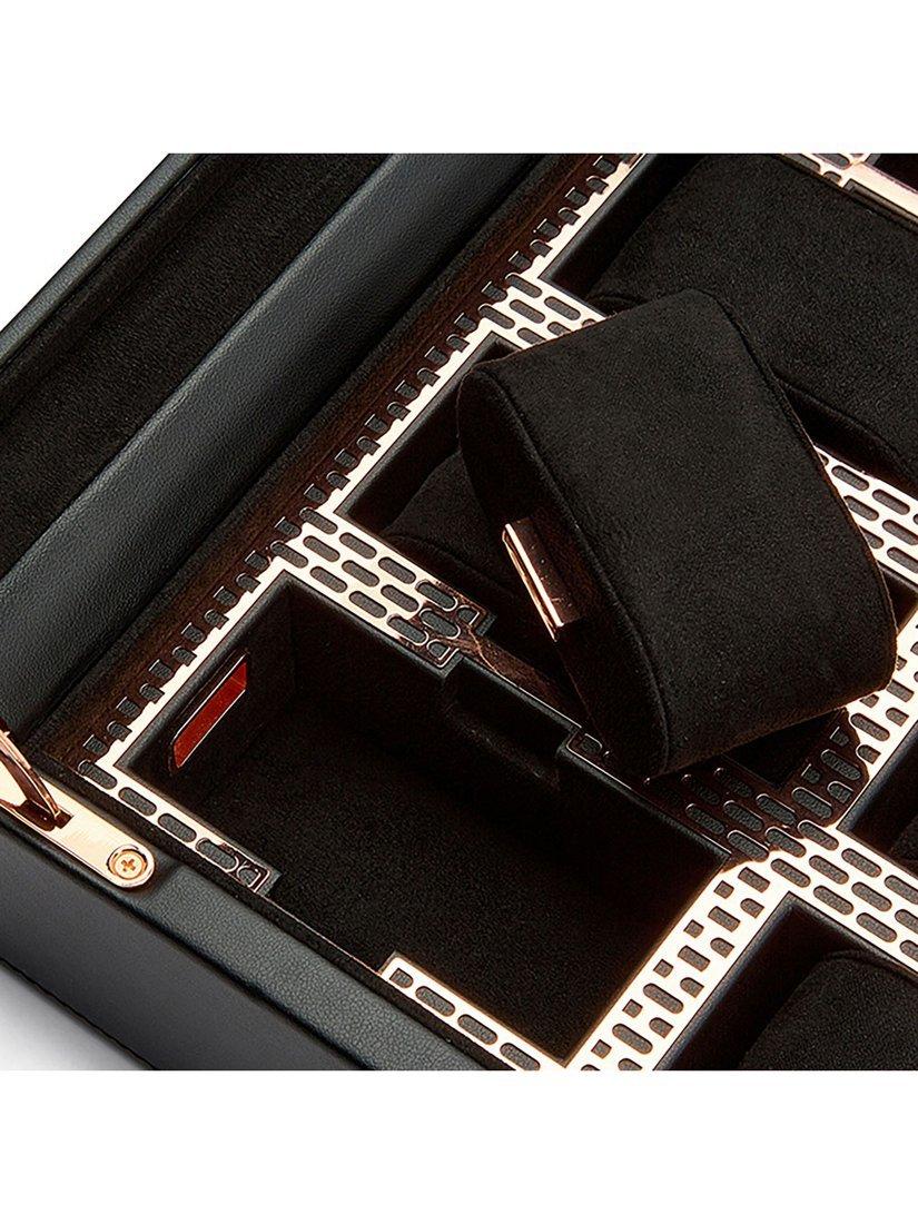 WOLF Axis 8 piece watch box (British brand)