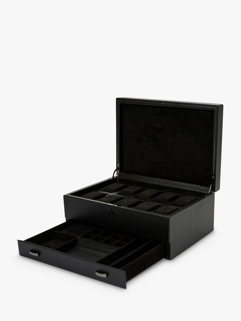 WOLF British Racing vegan leather watch box 10 piece, UK version