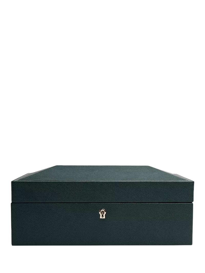 WOLF British Racing Vegan Leather 8 Piece Watch Box