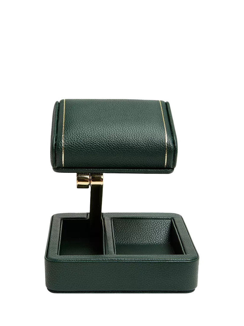 WOLF British Racing Vegan Leather Single Travel Watch Stand