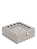 WOLF Palermo 6 piece leather watch box - British product