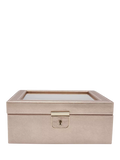 WOLF Palermo Leather 6 Piece Watch Box