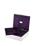 WOLF silver-plated watch and jewellery box, UK version