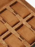 WOLF cork watch box 8 compartments natural cork (British brand)
