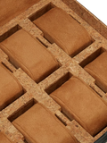 WOLF cork watch box 8 compartments natural cork (British brand)
