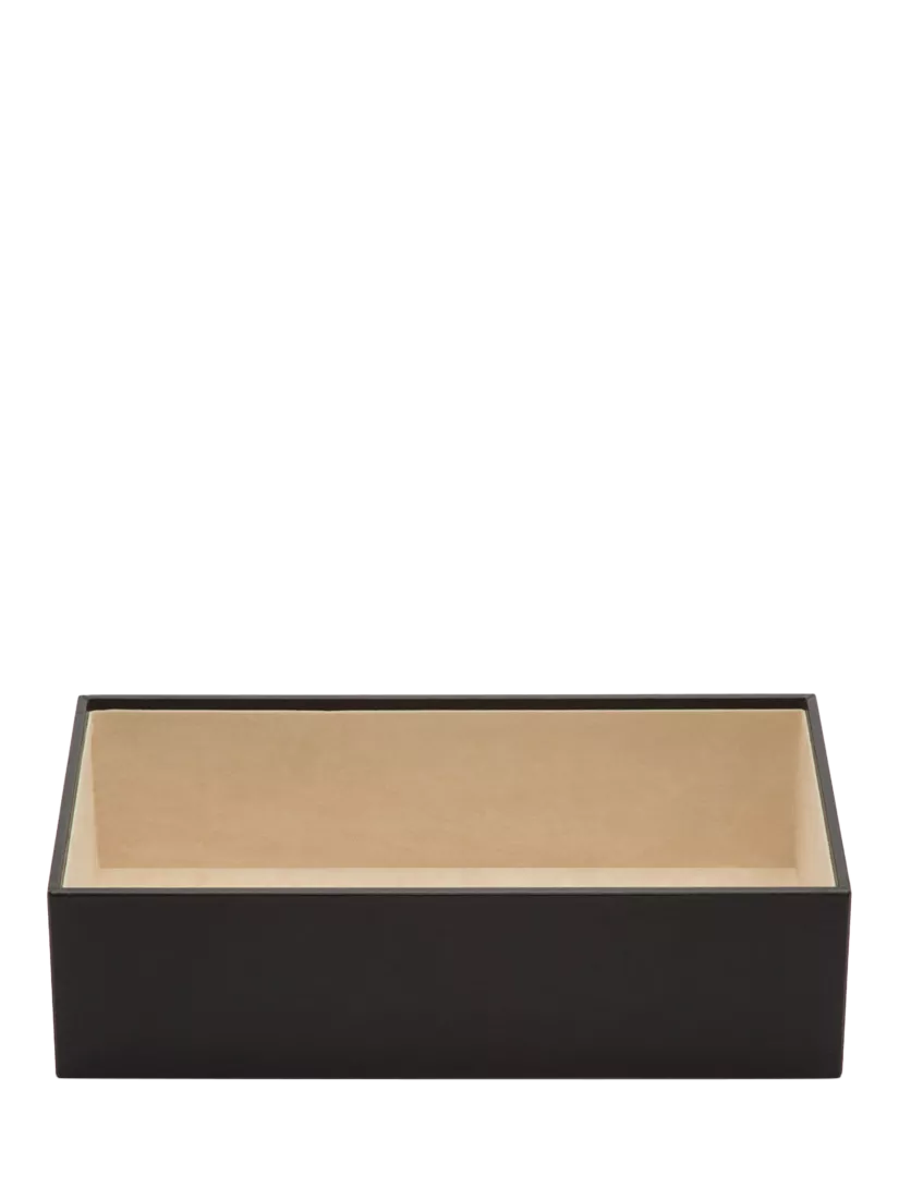 WOLF Vault vegan leather jewellery tray 4 inch (British brand)