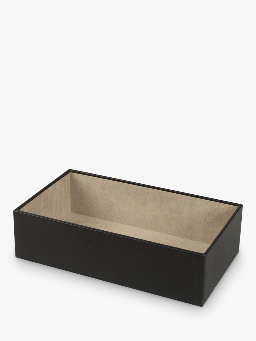 WOLF Vault vegan leather jewellery tray 4 inch (British brand)