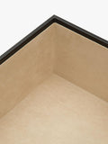 WOLF Vault vegan leather jewellery tray 4 inch (British brand)