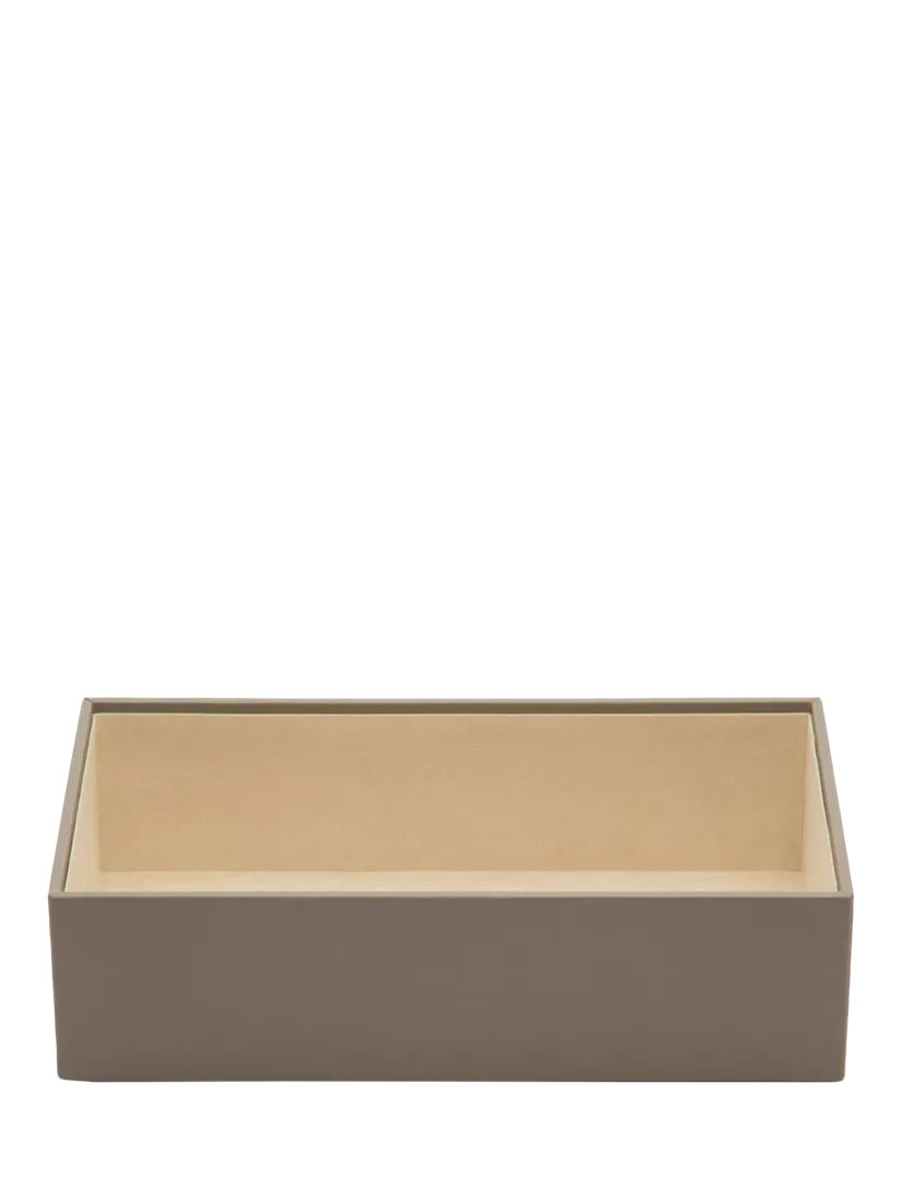 WOLF Vault Vegan Leather 4 Deep Jewellery and Accessories Tray