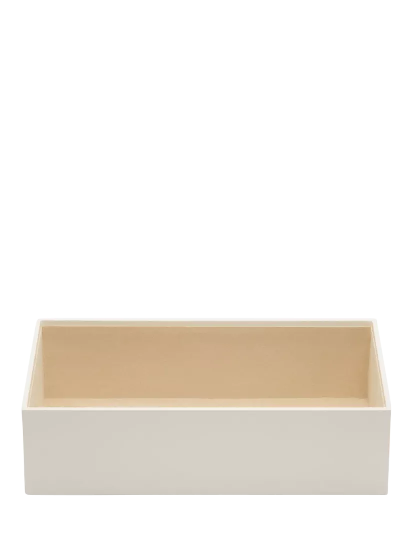 WOLF Vault Vegan Leather 4 Deep Jewellery and Accessories Tray
