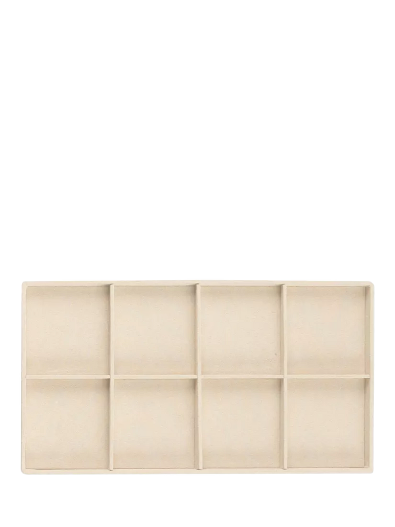 WOLF 8 piece bracelet tray insert beige, imported from the UK