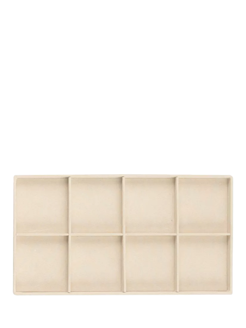 WOLF 8 piece bracelet tray insert beige, imported from the UK