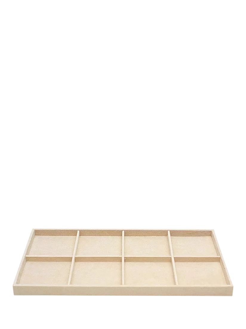 WOLF 8 piece bracelet tray insert beige, imported from the UK