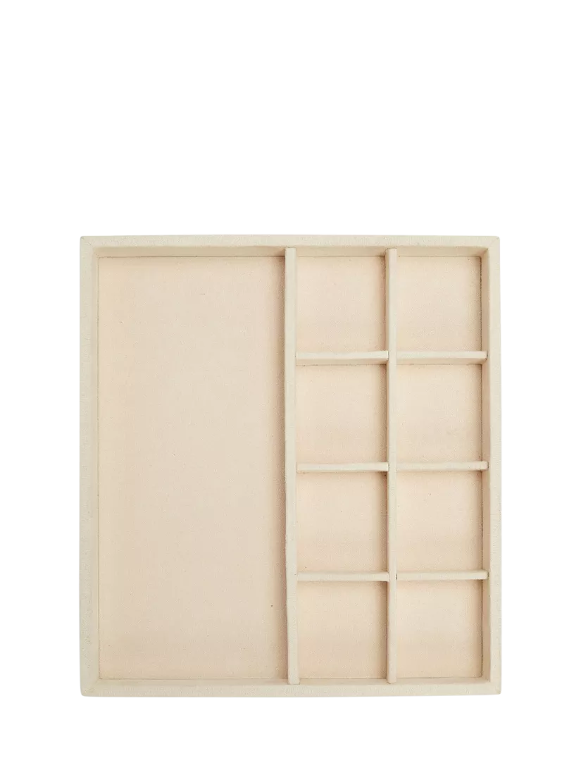 WOLF jewellery tray insert beige, imported from the UK