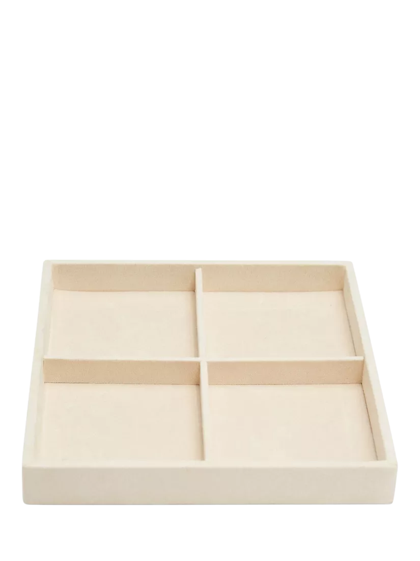 WOLF bracelet half tray insert beige (British brand)