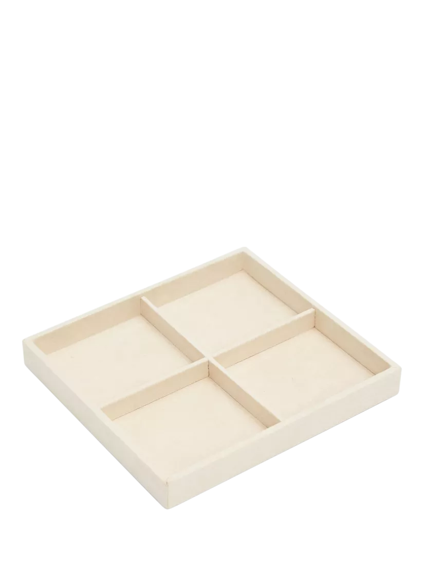 WOLF bracelet half tray insert beige (British brand)