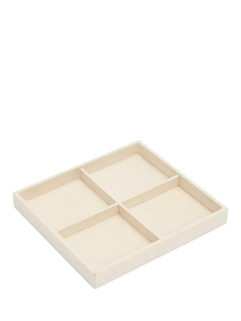 WOLF bracelet half tray insert beige (British brand)