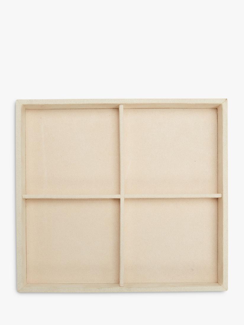 WOLF bracelet half tray insert beige (British brand)