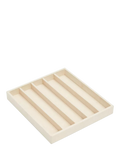 WOLF vault necklace half tray insert beige, imported from the UK