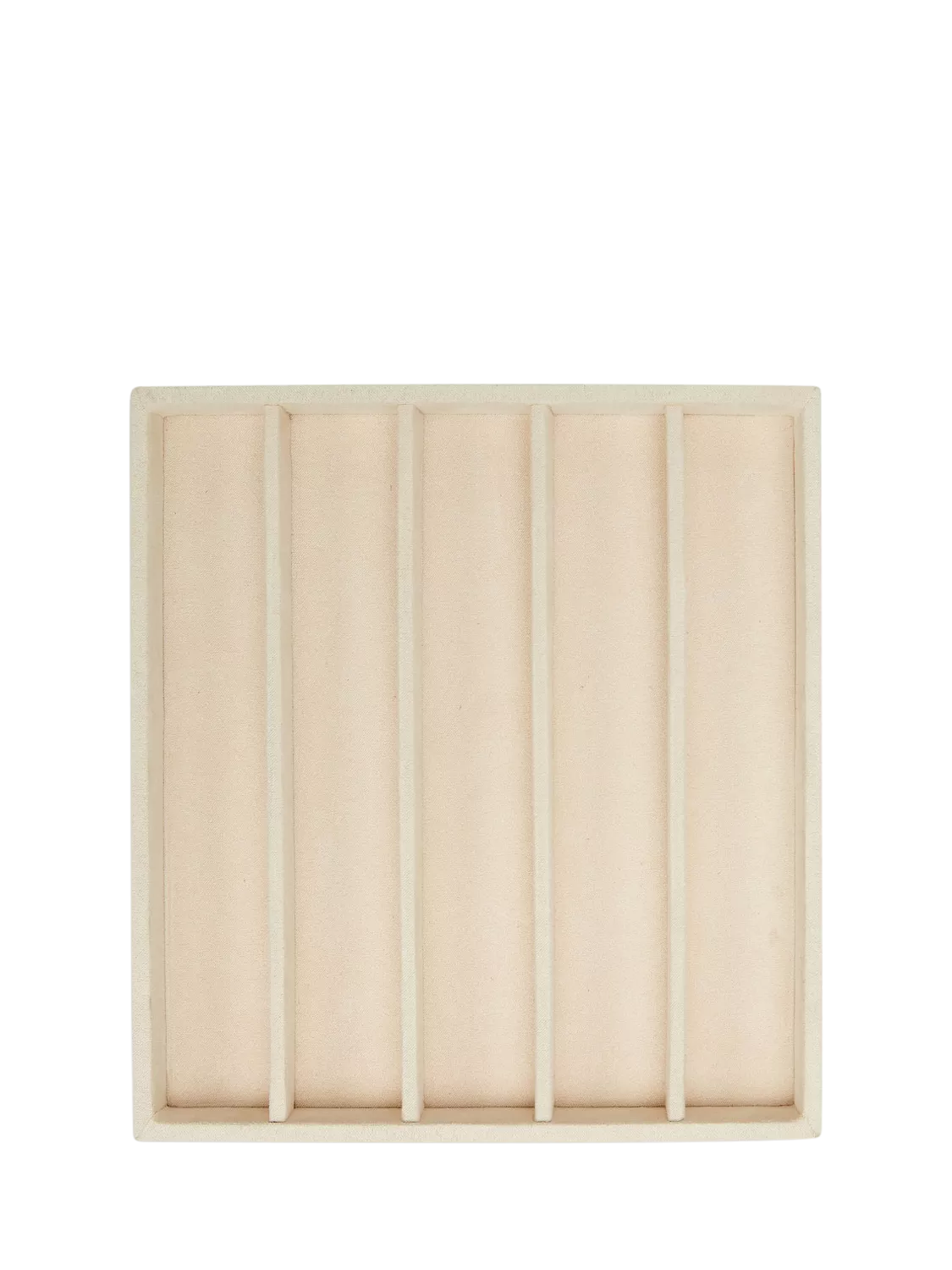 WOLF vault necklace half tray insert beige, imported from the UK
