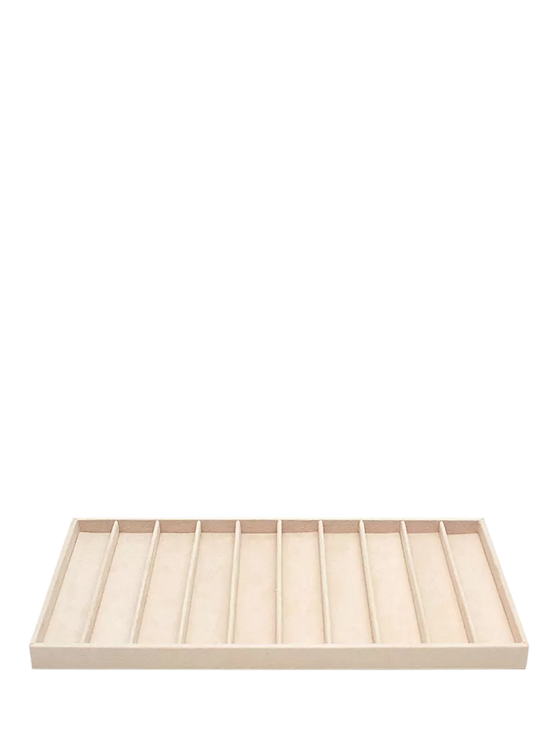 WOLF necklace tray insert beige, imported from the UK
