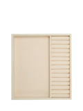 WOLF beige vault insert with ring rolls and compartment - British product