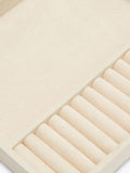 WOLF beige vault insert with ring rolls and compartment - British product