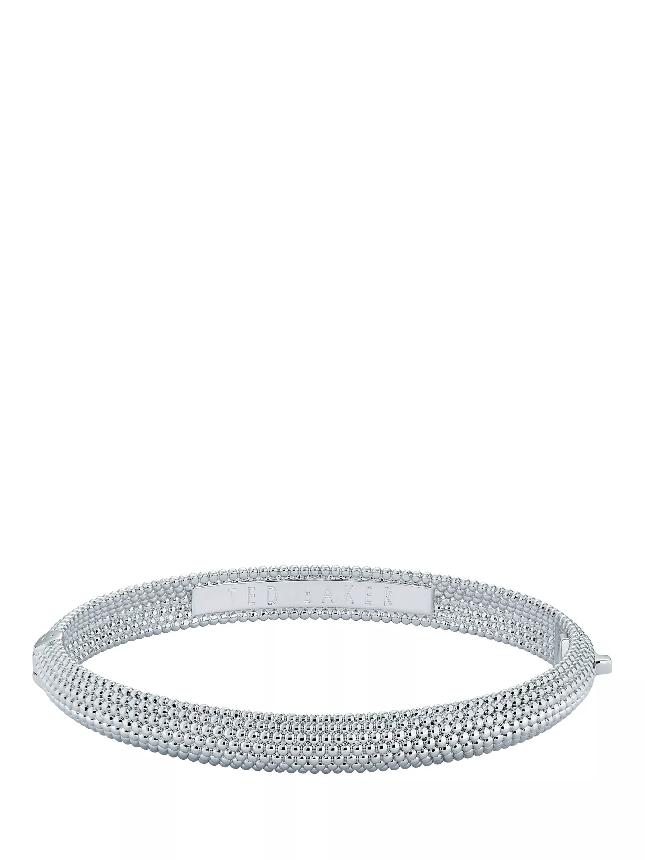 Ted Baker Dotett Bangle Bracelet, Silver