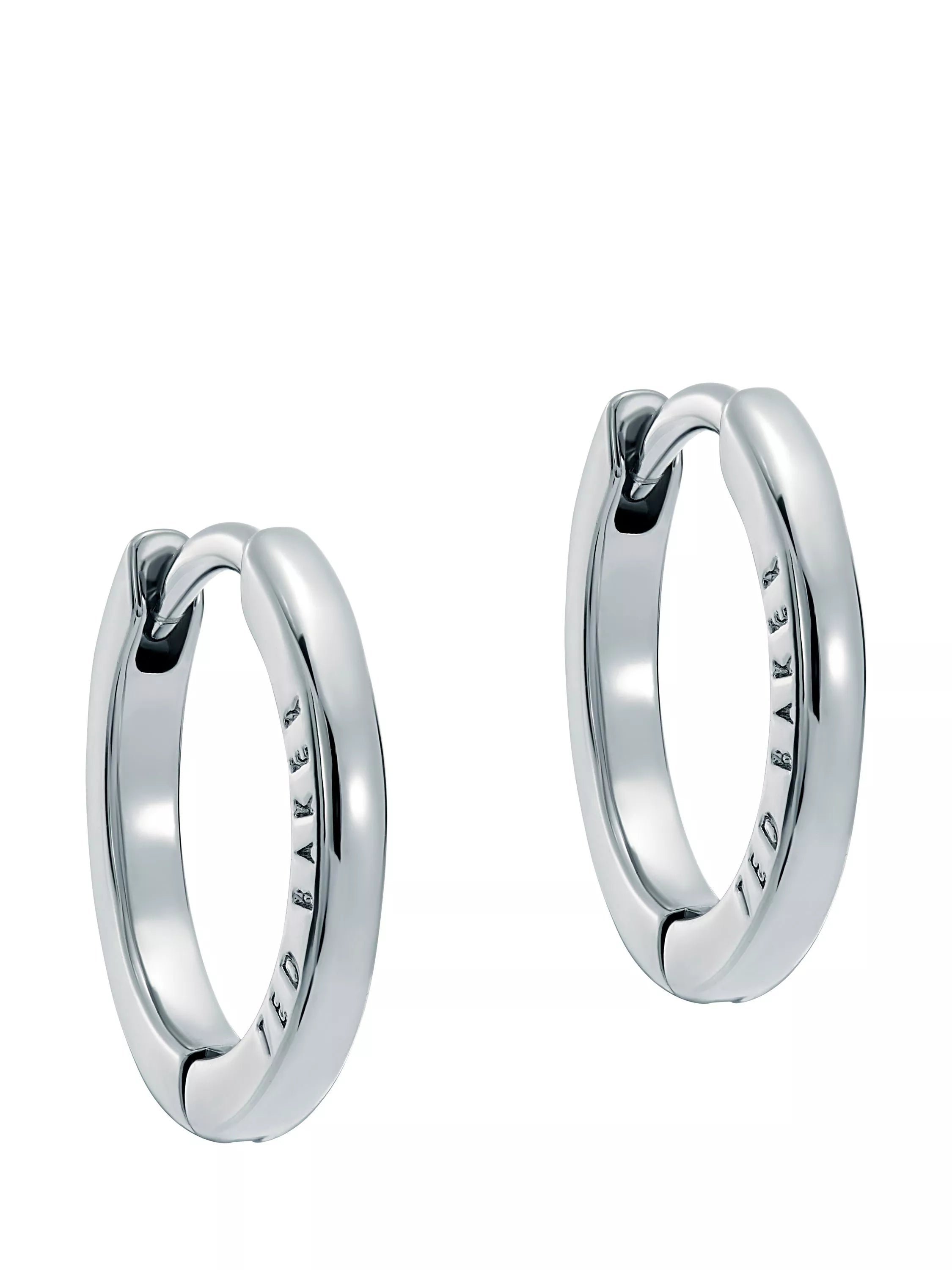 Ted Baker Crisele 14mm Logo Hoop Earrings