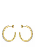 Ted Baker pearl hoop earrings medium, imported from the UK