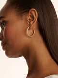 Ted Baker pearl hoop earrings medium, imported from the UK