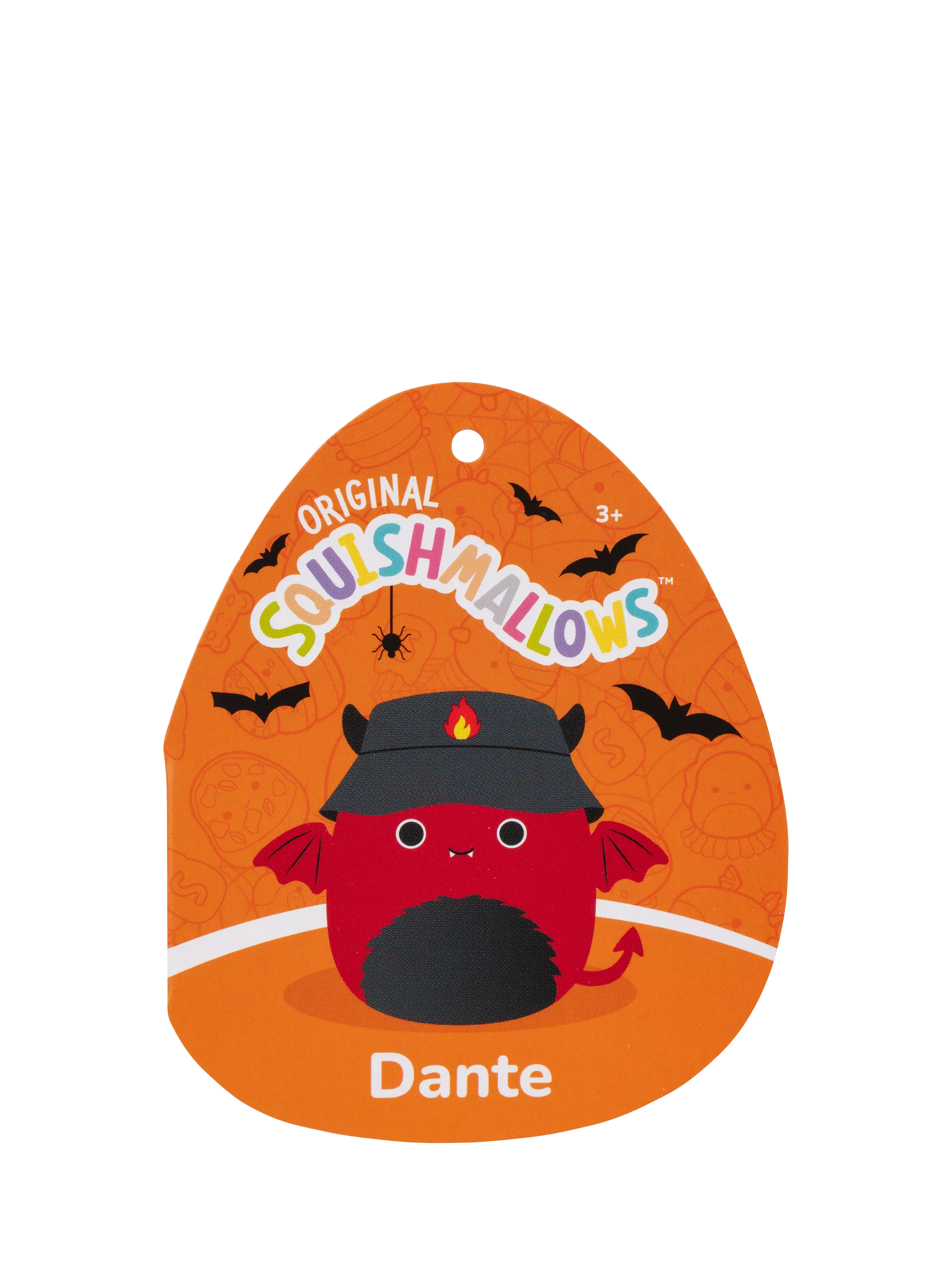 Squishmallows Dante red devil plush toy 7.5 inches (British brand)