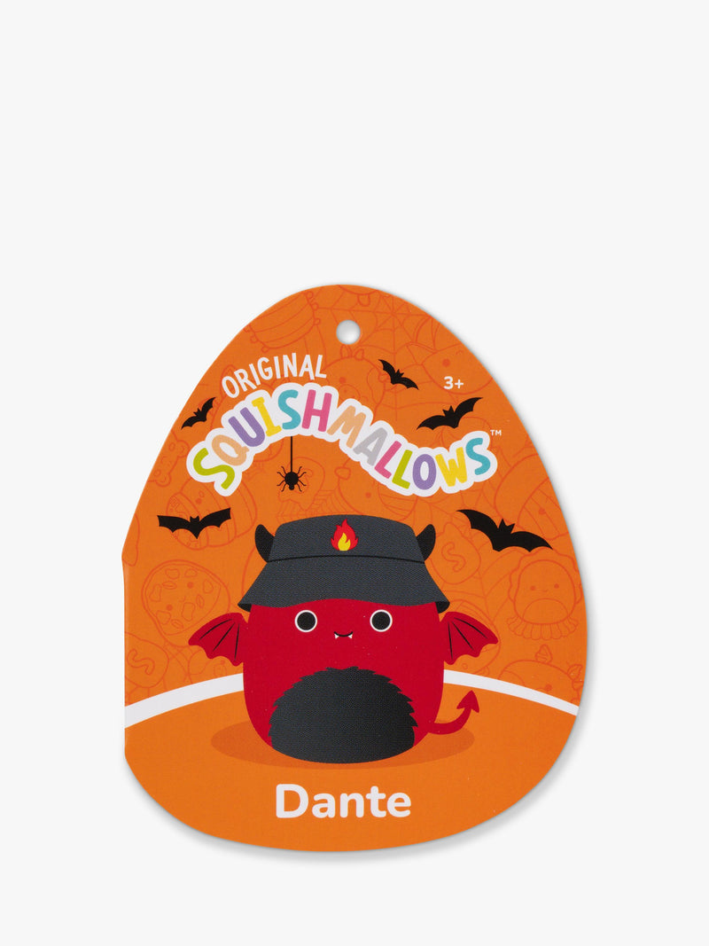 Squishmallows Dante red devil plush toy 7.5 inches (British brand)